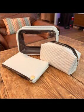 Three piece make-up /cosmetic bag set